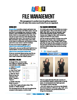 File Management handout for C226