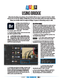 Adobe Bridge handout for C226