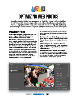 Optimizing Images handout for C226