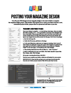 Uploading Magazine handout for C226