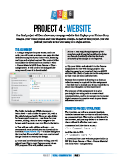 C226 website project